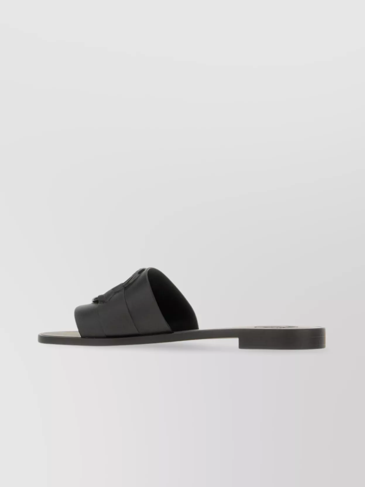 Moncler Rubber Slippers Buckle Detail