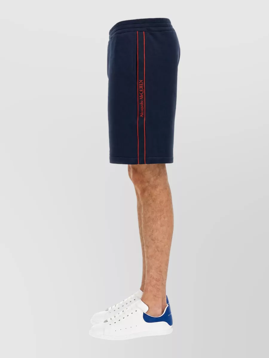 Alexander Mcqueen Cotton Chino Shorts
