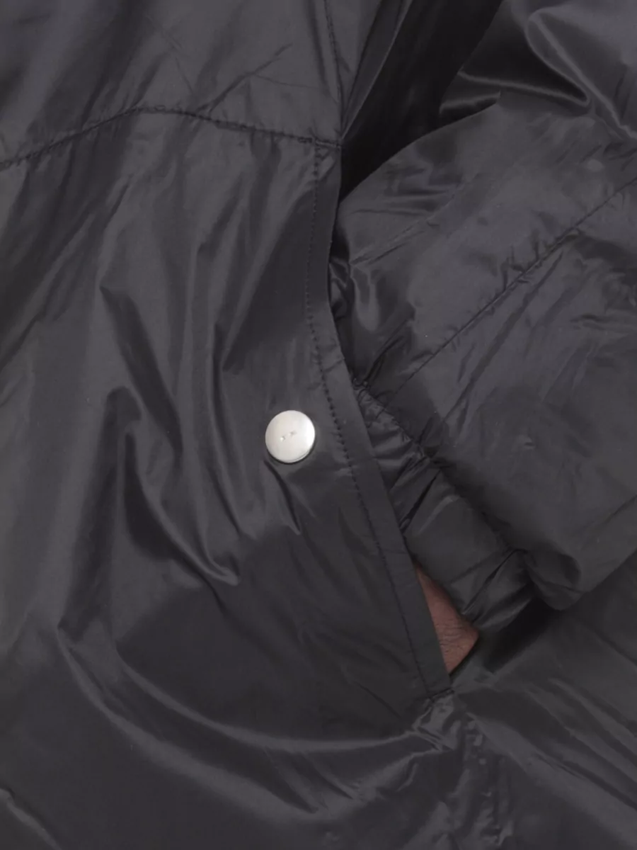 Rick Owens Drkshdw Cropped Jacket Elasticated Cuffs Side Pockets