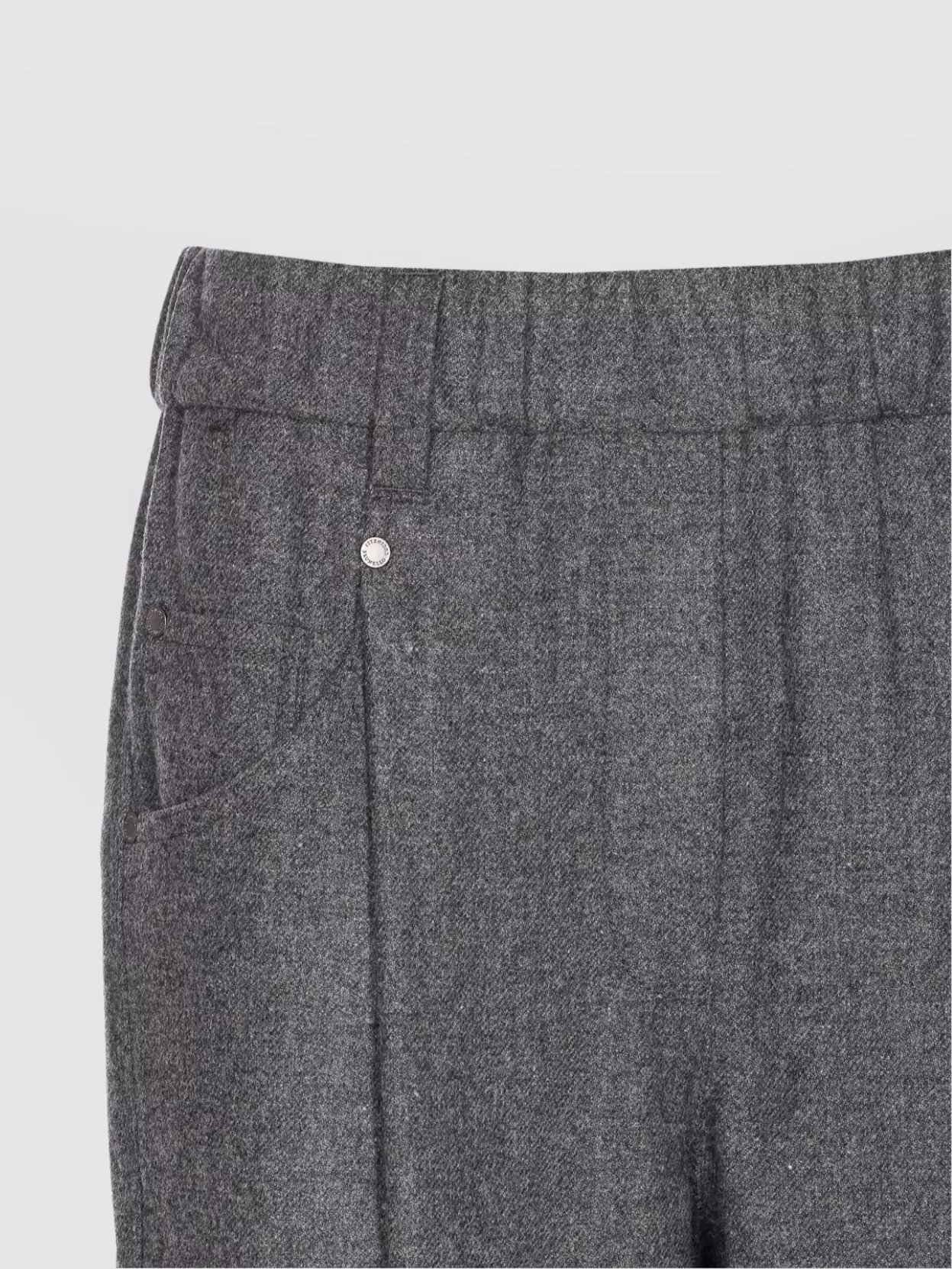Brunello Cucinelli Trousers With Belt Loops And Elastic Waistband
