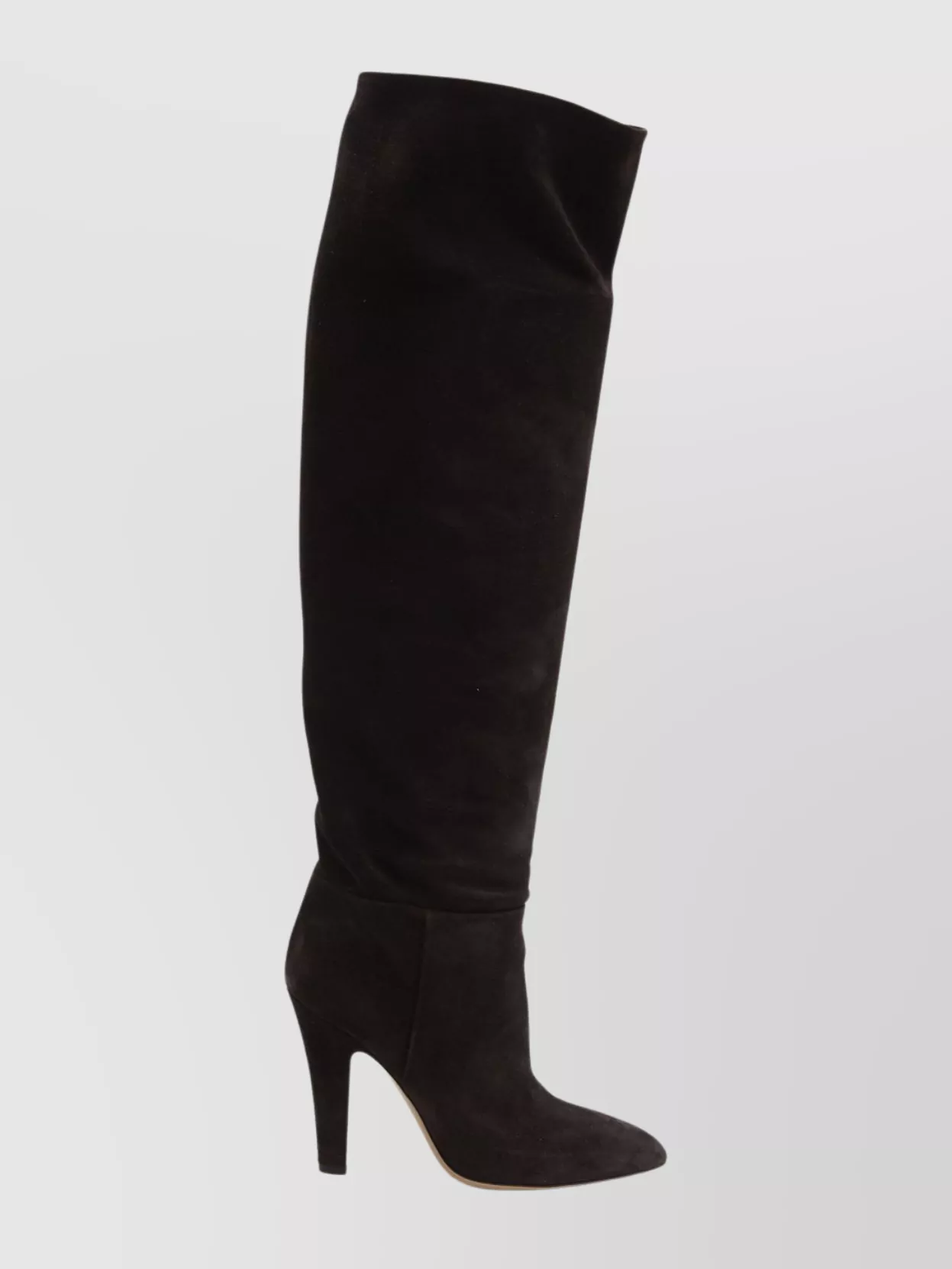 Paris Texas Over-the-knee Stiletto Suede Boots In Multi