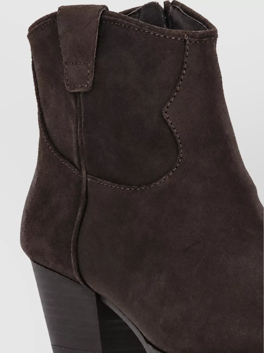 Ash Leather Ankle Boots
