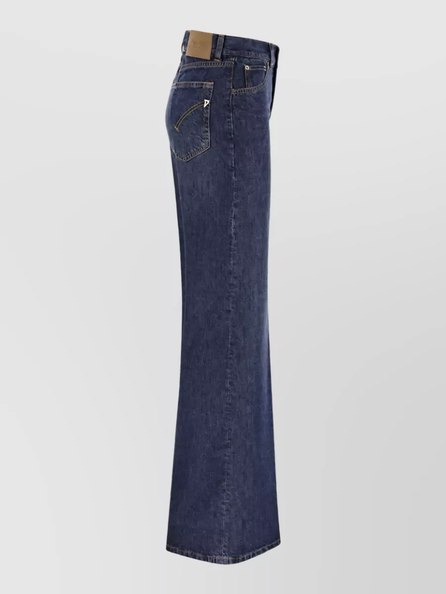 Dondup Wide-Leg Denim Jeans