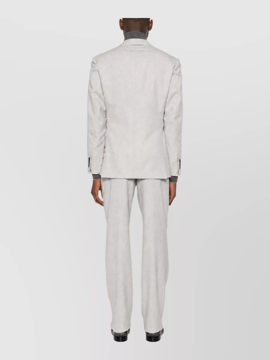 Lardini Wool Cashmere Double Breasted Coat