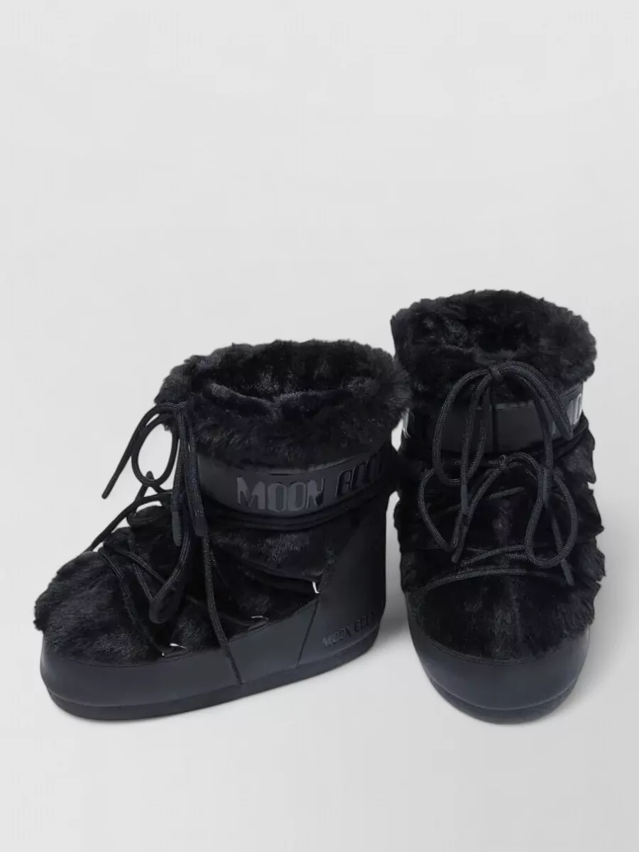 Moon Boot faux fur icon low ankle boots