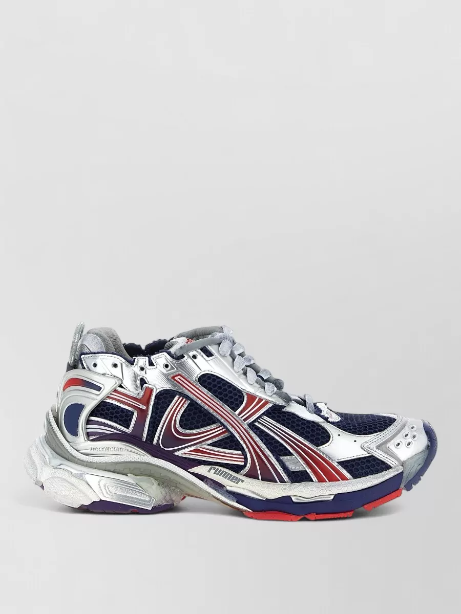 Balenciaga Mesh Runner Low-Top Sneakers