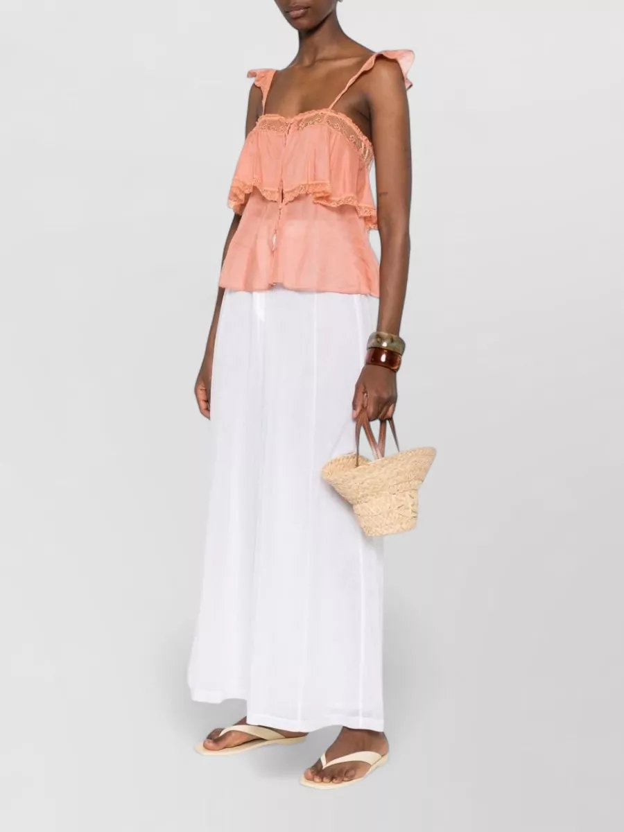 Forte Forte Silk wide-leg trousers