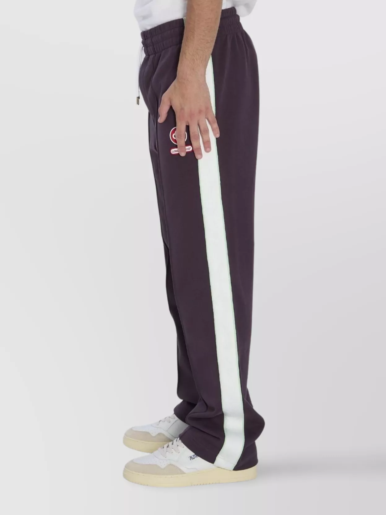 Casablanca Relaxed Fit Jogging Trousers Stripe Detail