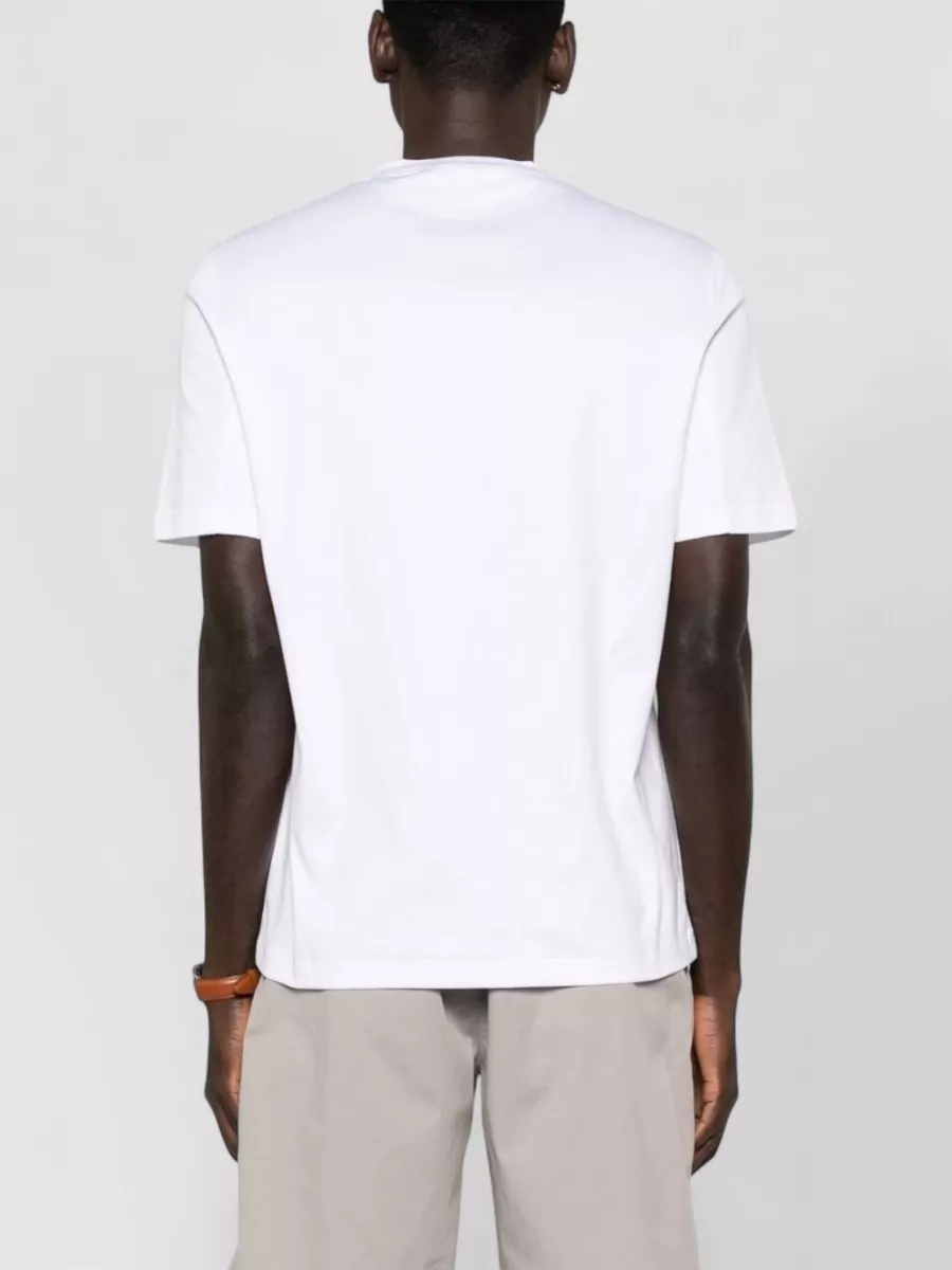 Brunello Cucinelli Cotton T-Shirt With Logo And Crew Neck