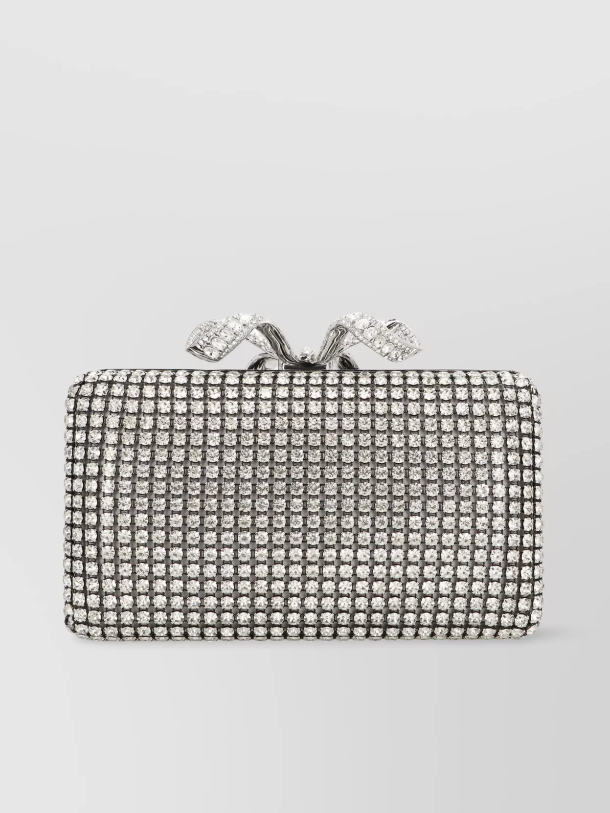 Self-portrait Crystal Embellished Clutch Bag