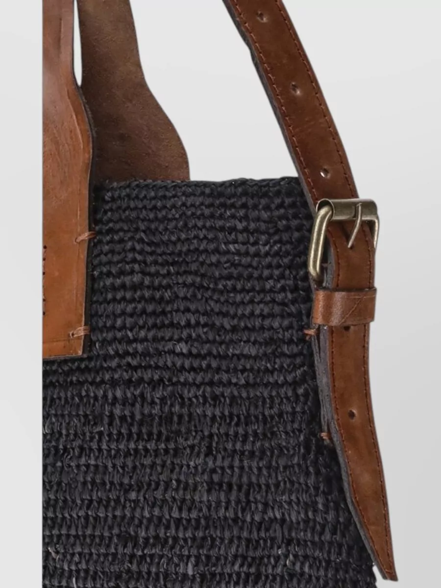 Ibeliv Raffia Shoulder Bag