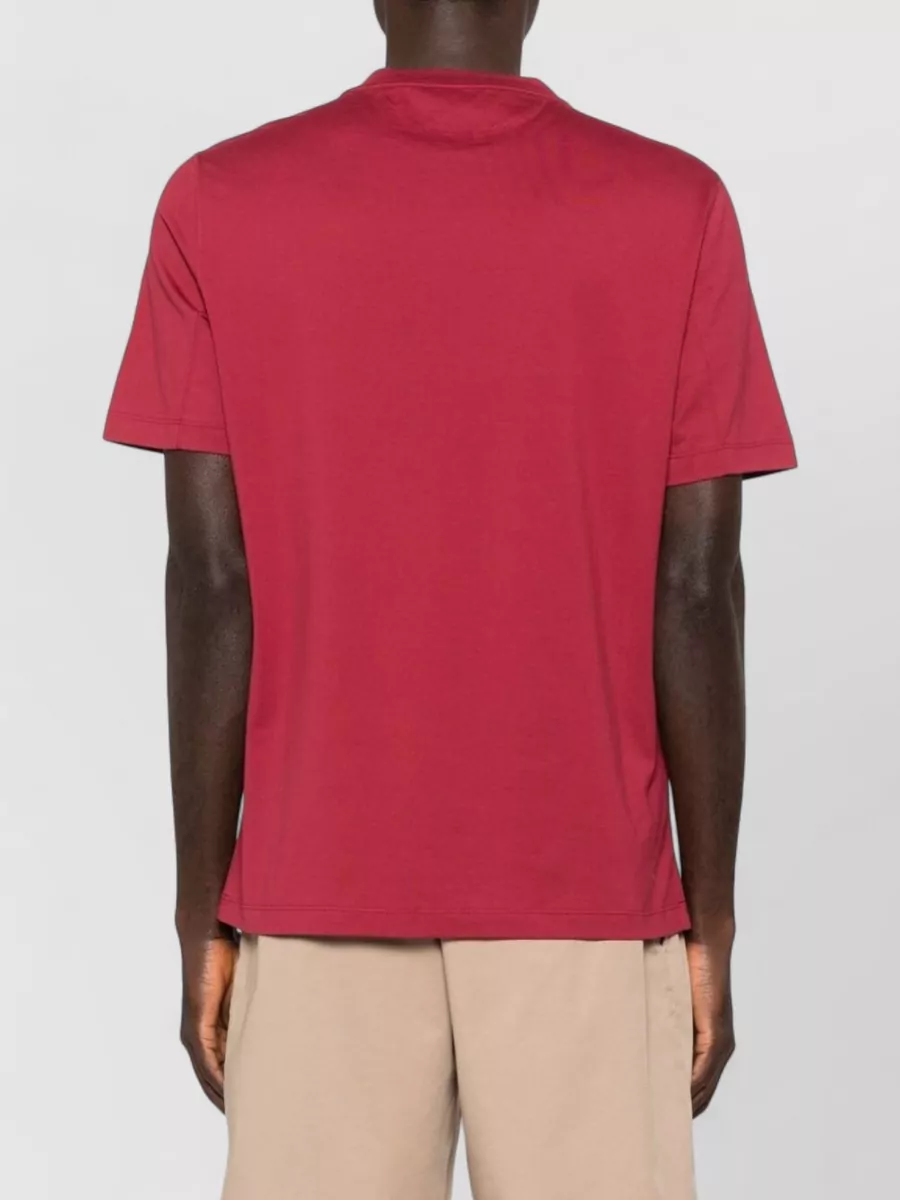 Brunello Cucinelli Cotton T-Shirt With Logo And Crew Neck