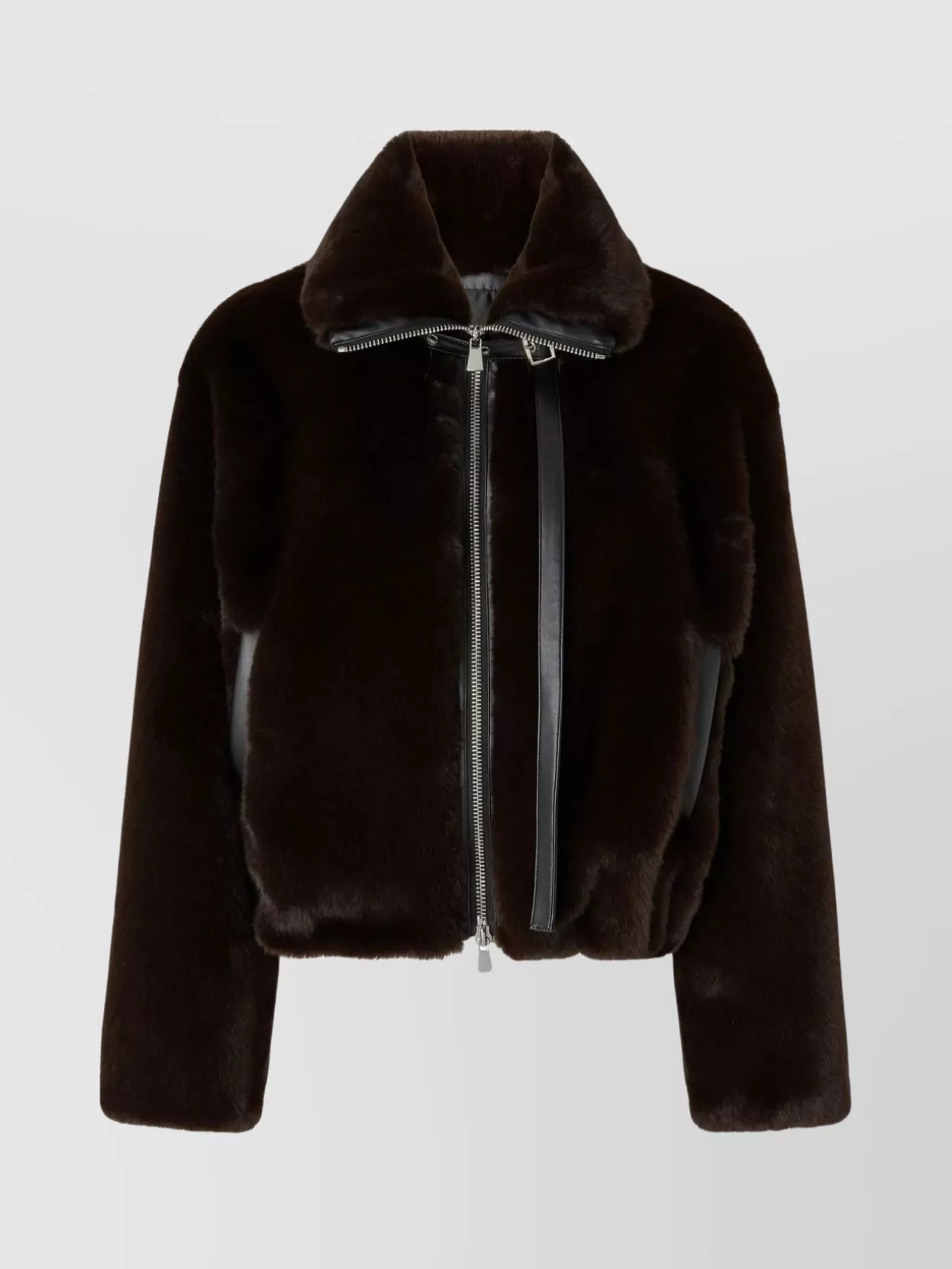 Pinko Estebana Jacket With High Collar And Long Sleeves
