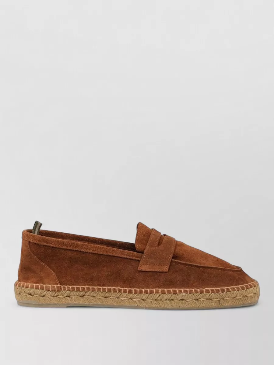 Castaner Leather Espadrilles
