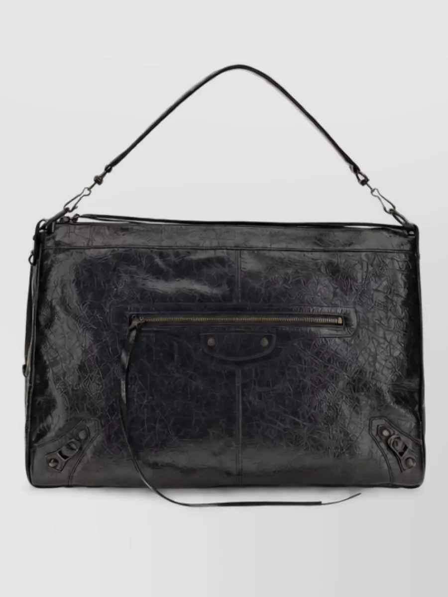 Balenciaga lamb leather shoulder bag