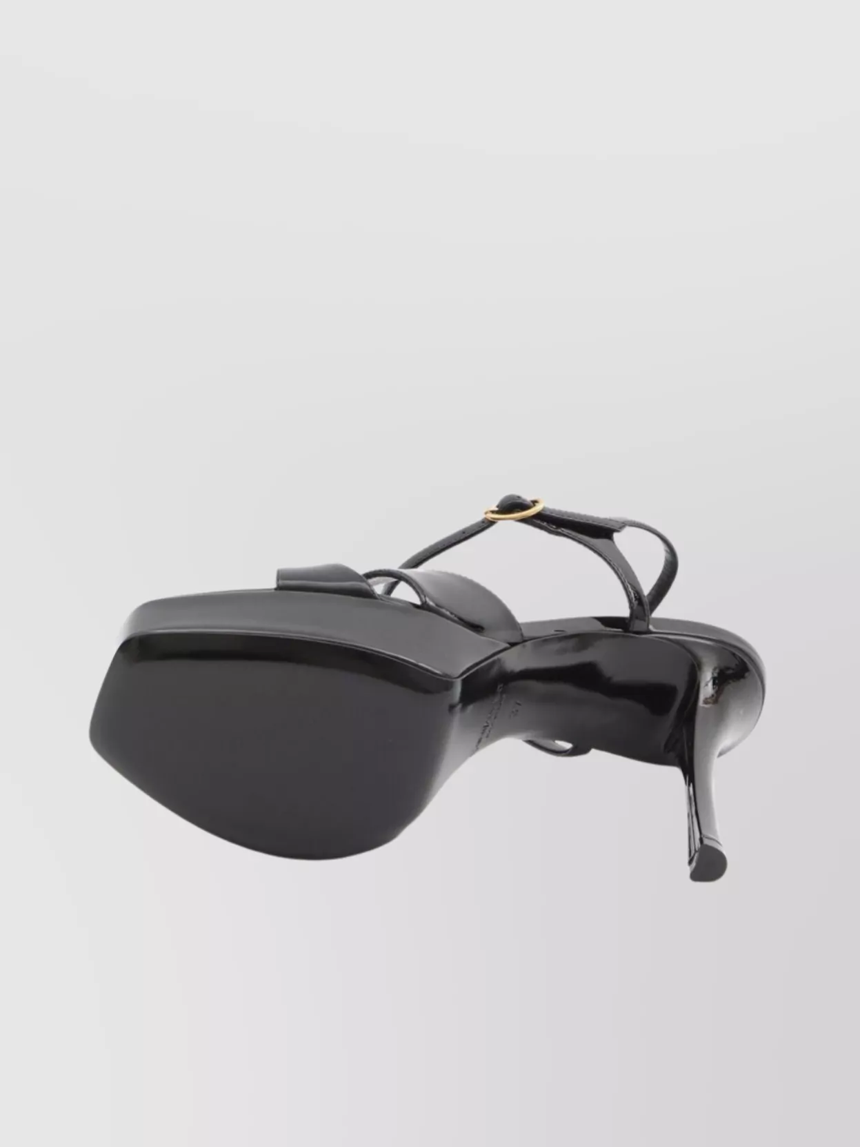 Saint Laurent Debbie Patent Leather Sandals