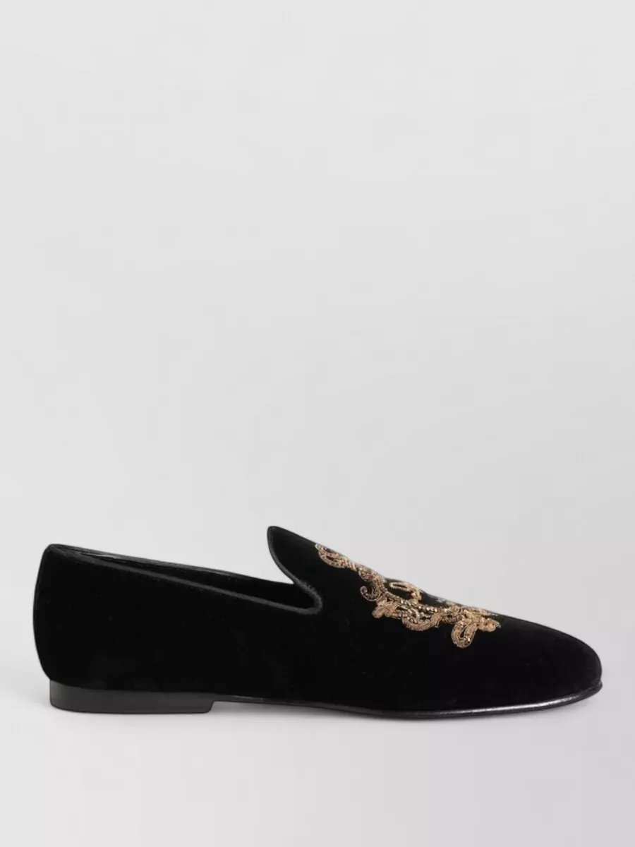 Dolce&Gabbana Velvet Loafers