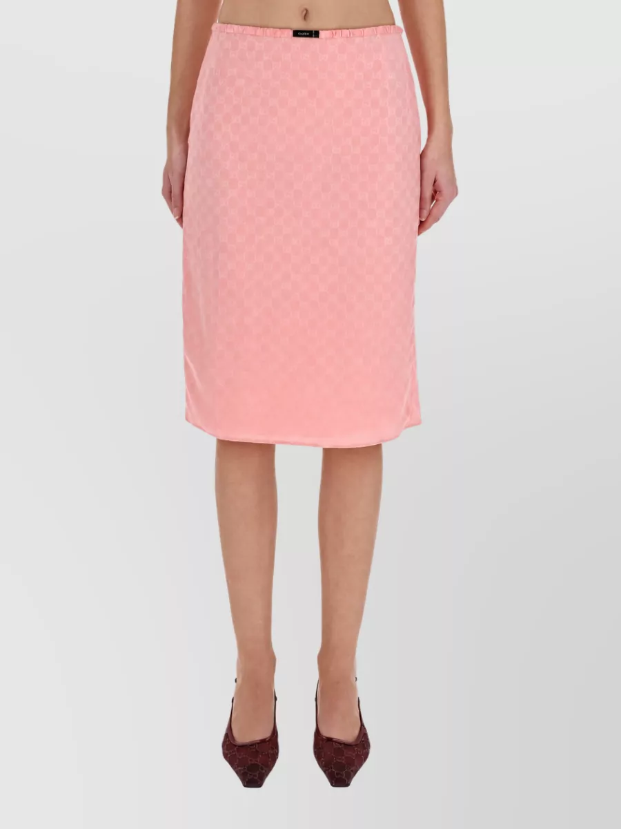 Gucci Silk Midi Skirt Length Pattern Occasion