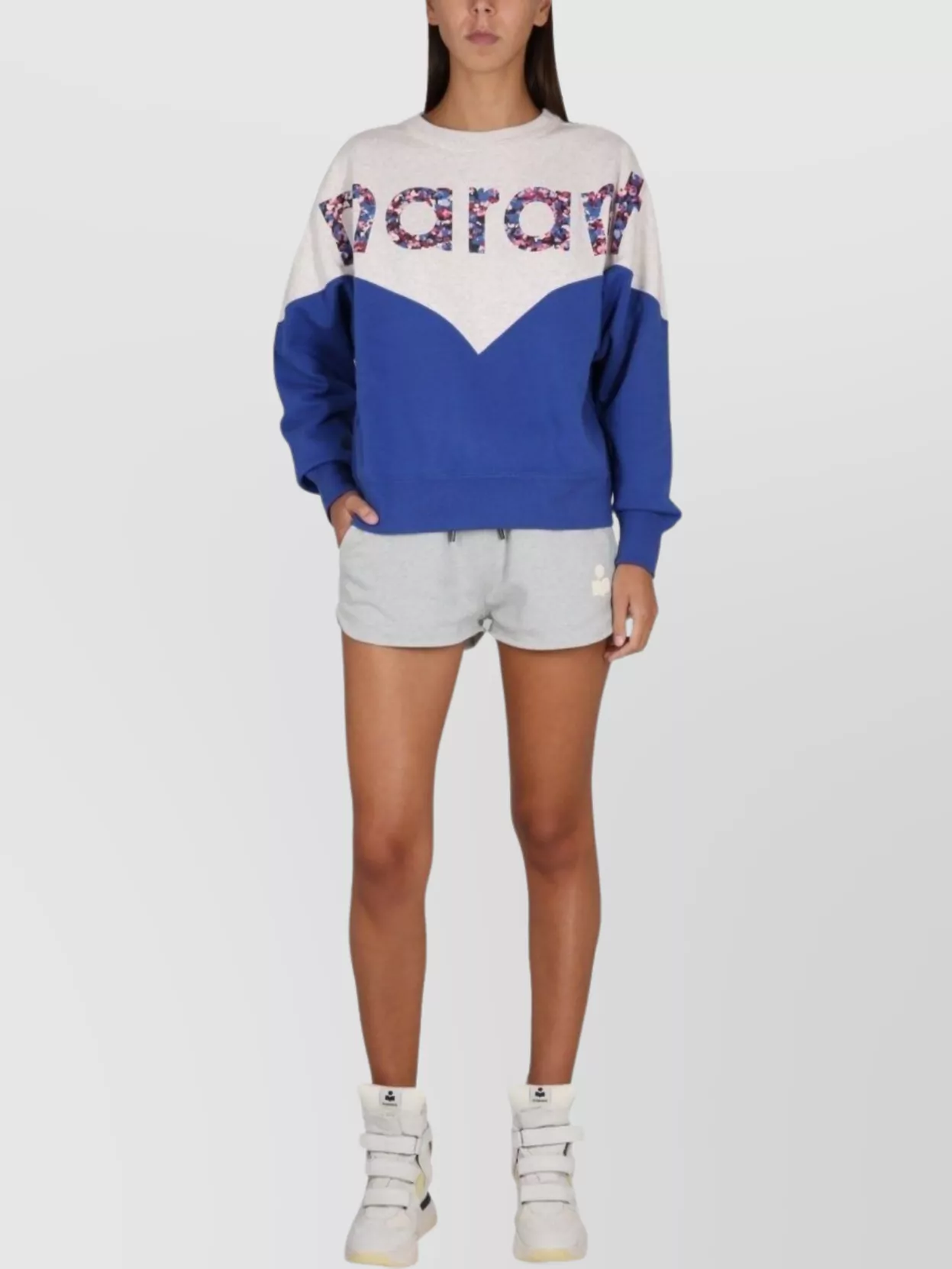 Isabel Marant Etoile "Mifa" Elastic Waistband Shorts With Side Pockets