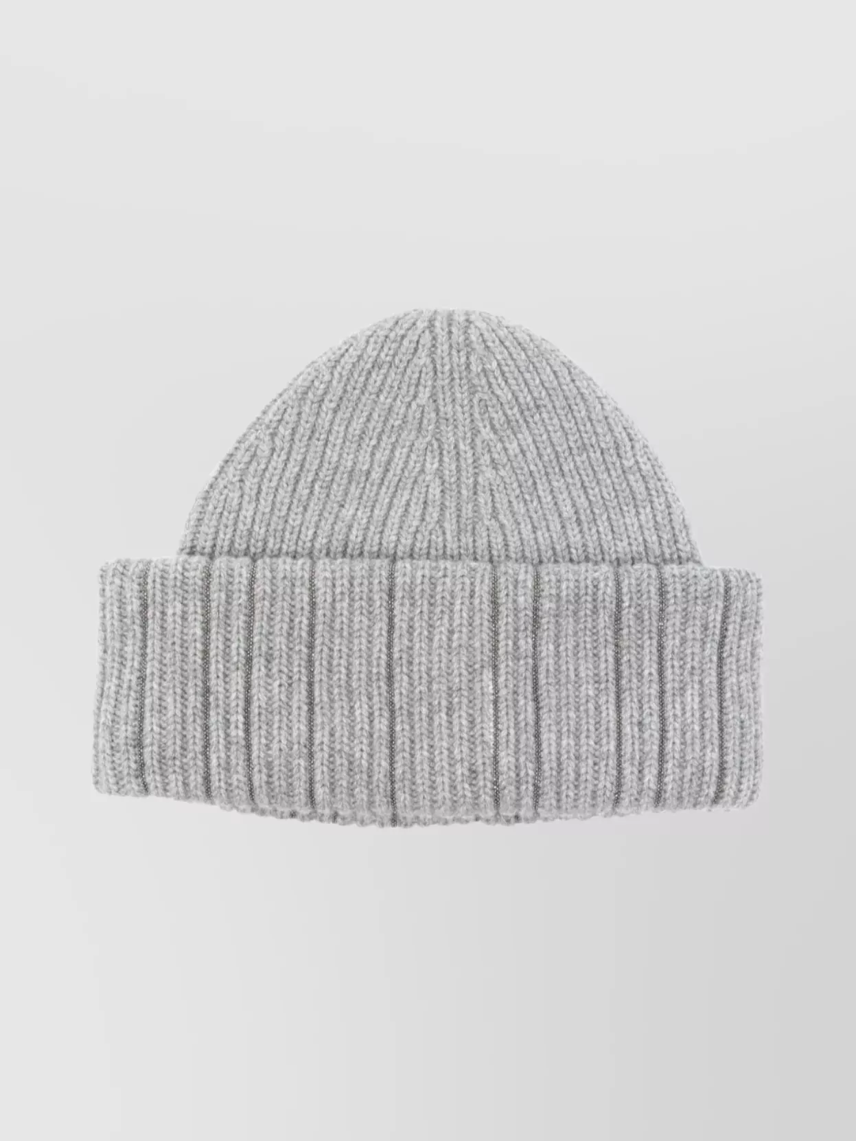 Fabiana Filippi Close-fitting Knit Beanie Featuring Metallic Detail