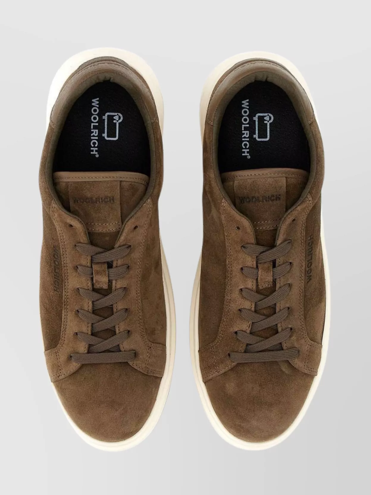 Woolrich "Arrow" Suede Leather Sneakers With Eva Xl Sole