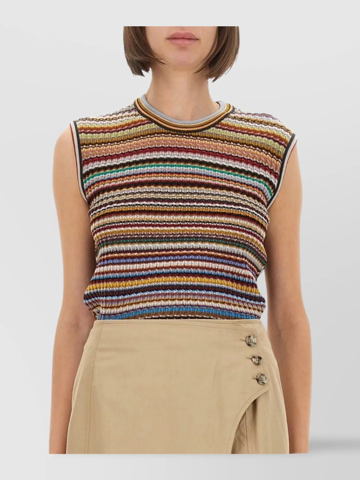 Paul Smith "Signature Stripe" Knit Vest