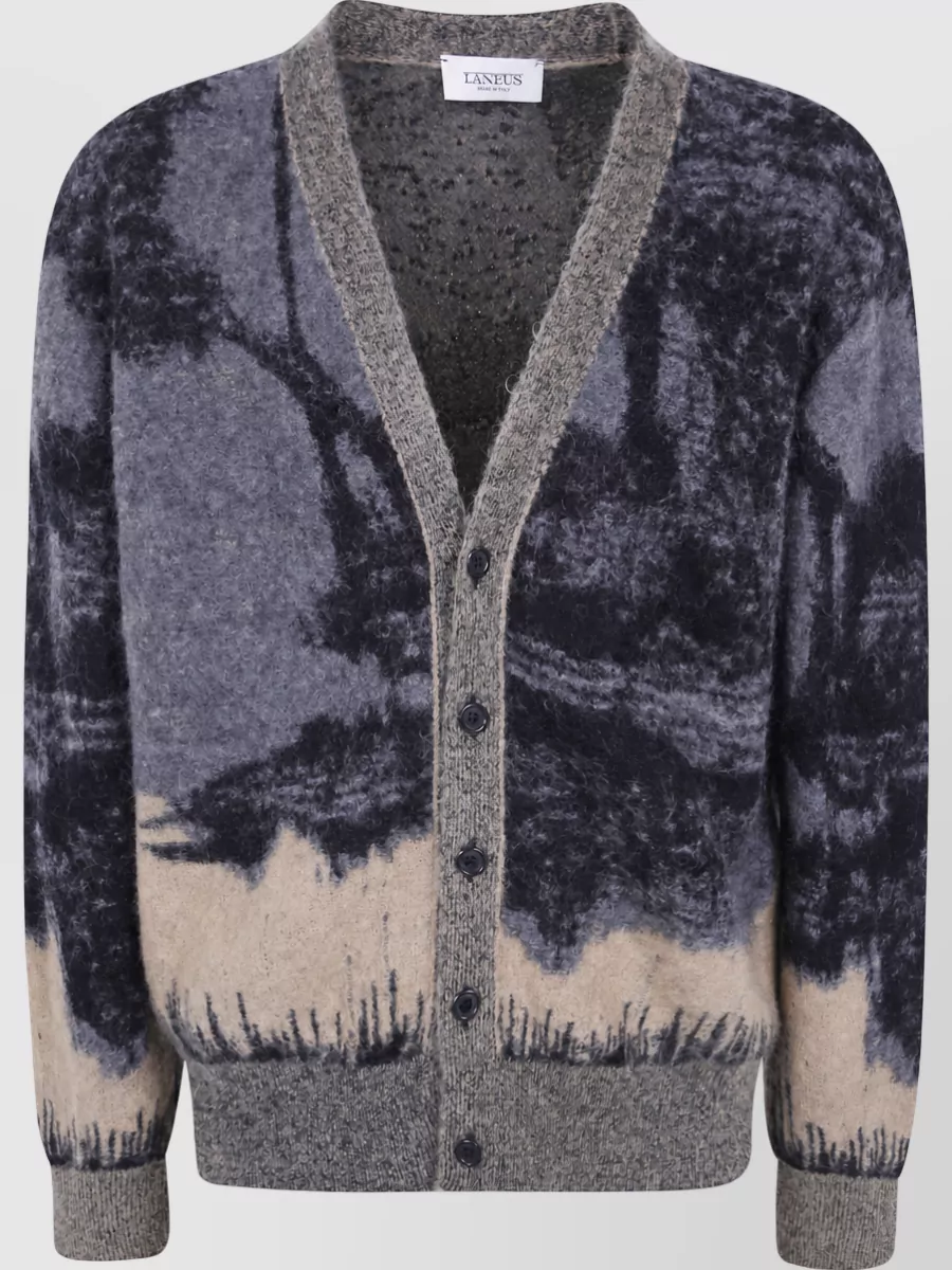 Laneus knitted cardigan