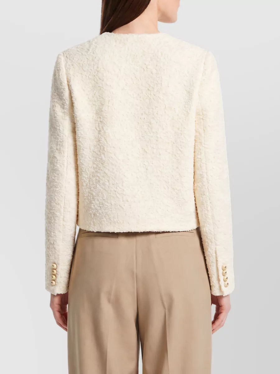 Celine Silk Single-Breasted Coat