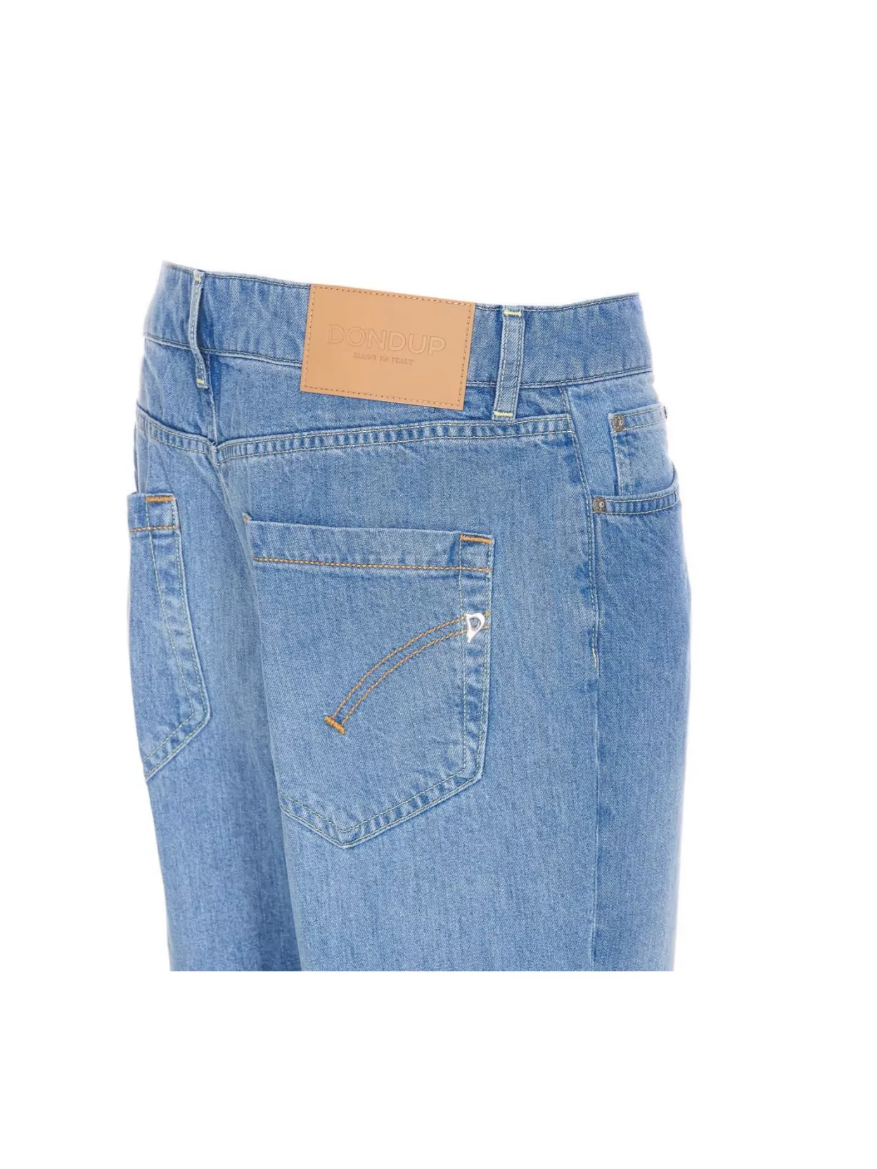 Dondup Trousers Skinny Fit Rolled Cuffs