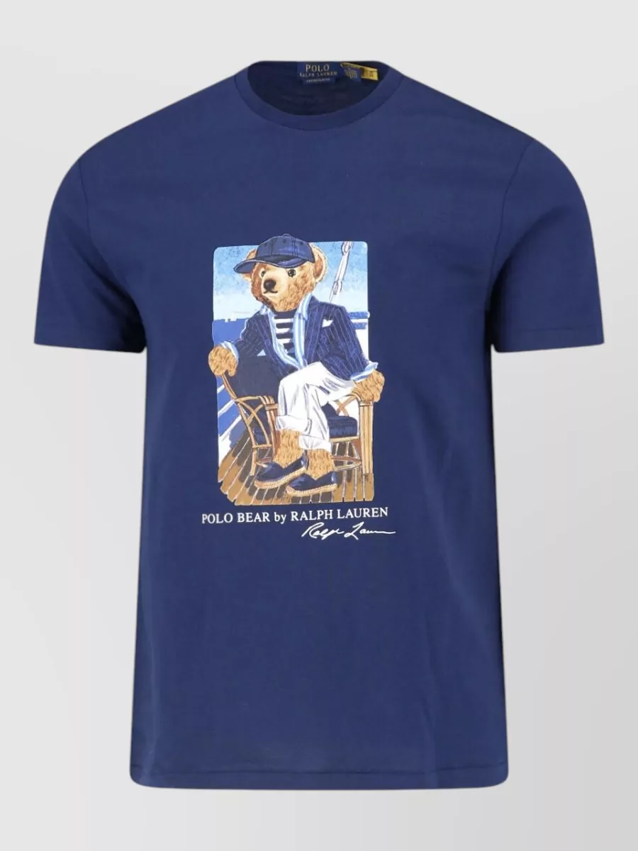 Polo Ralph Lauren cotton graphic print t shirt