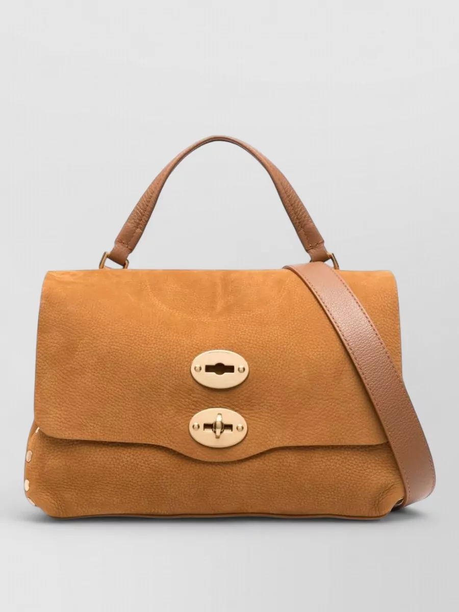 Zanellato suede shoulder bag