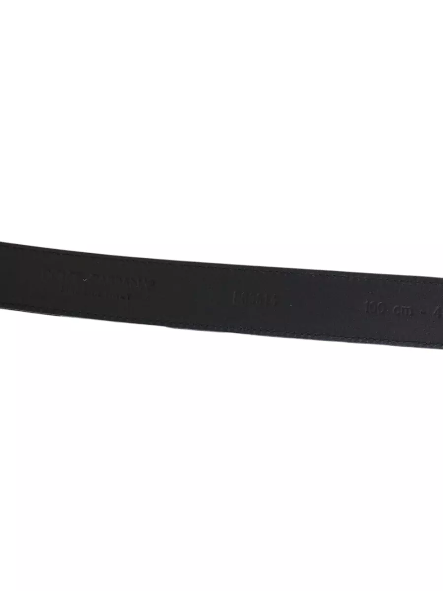 Dolce&Gabbana Linen Leather Belt