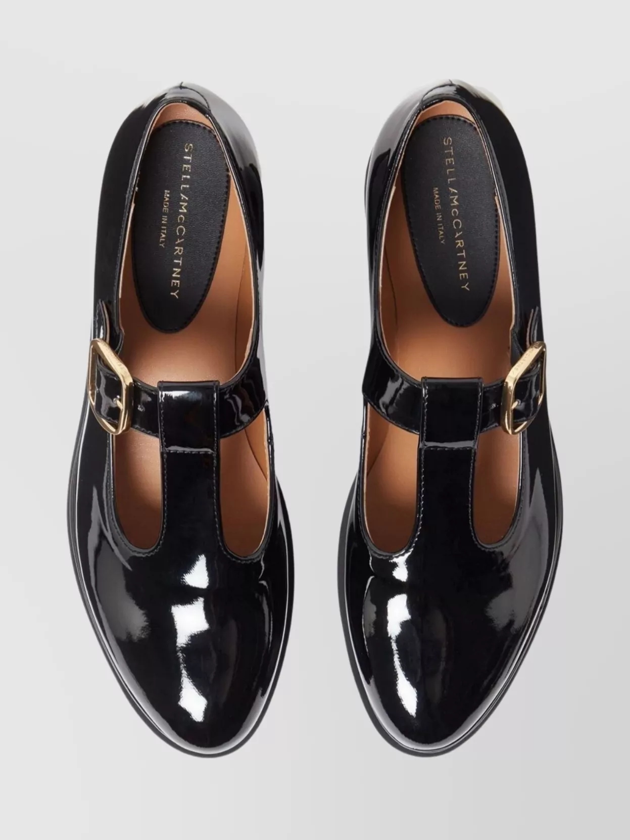 Stella Mccartney Platform Ballet Shoes Chunky Heel