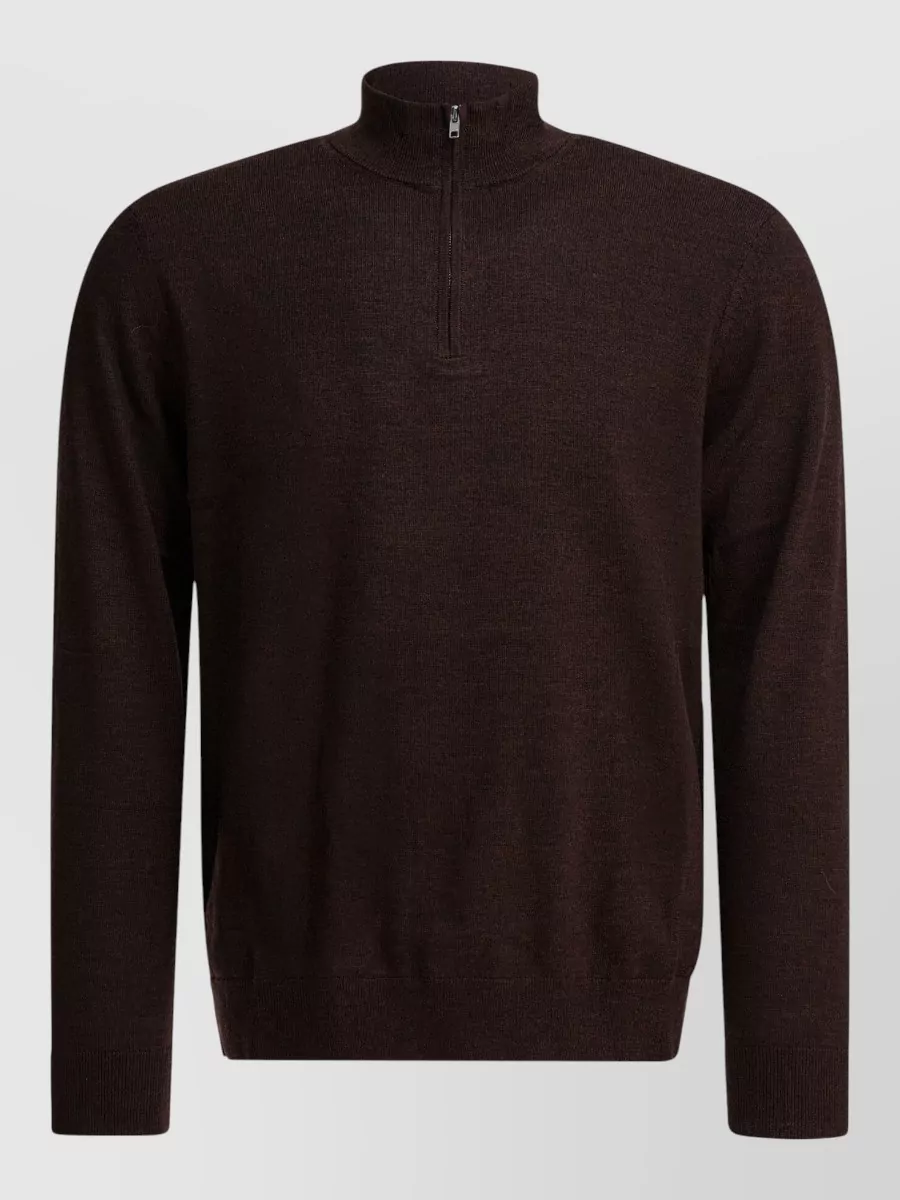 NN.07 merino wool polo sweater