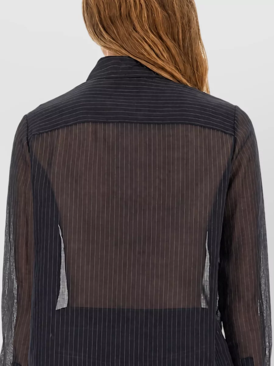 Tory Burch Striped Cotton Shirt