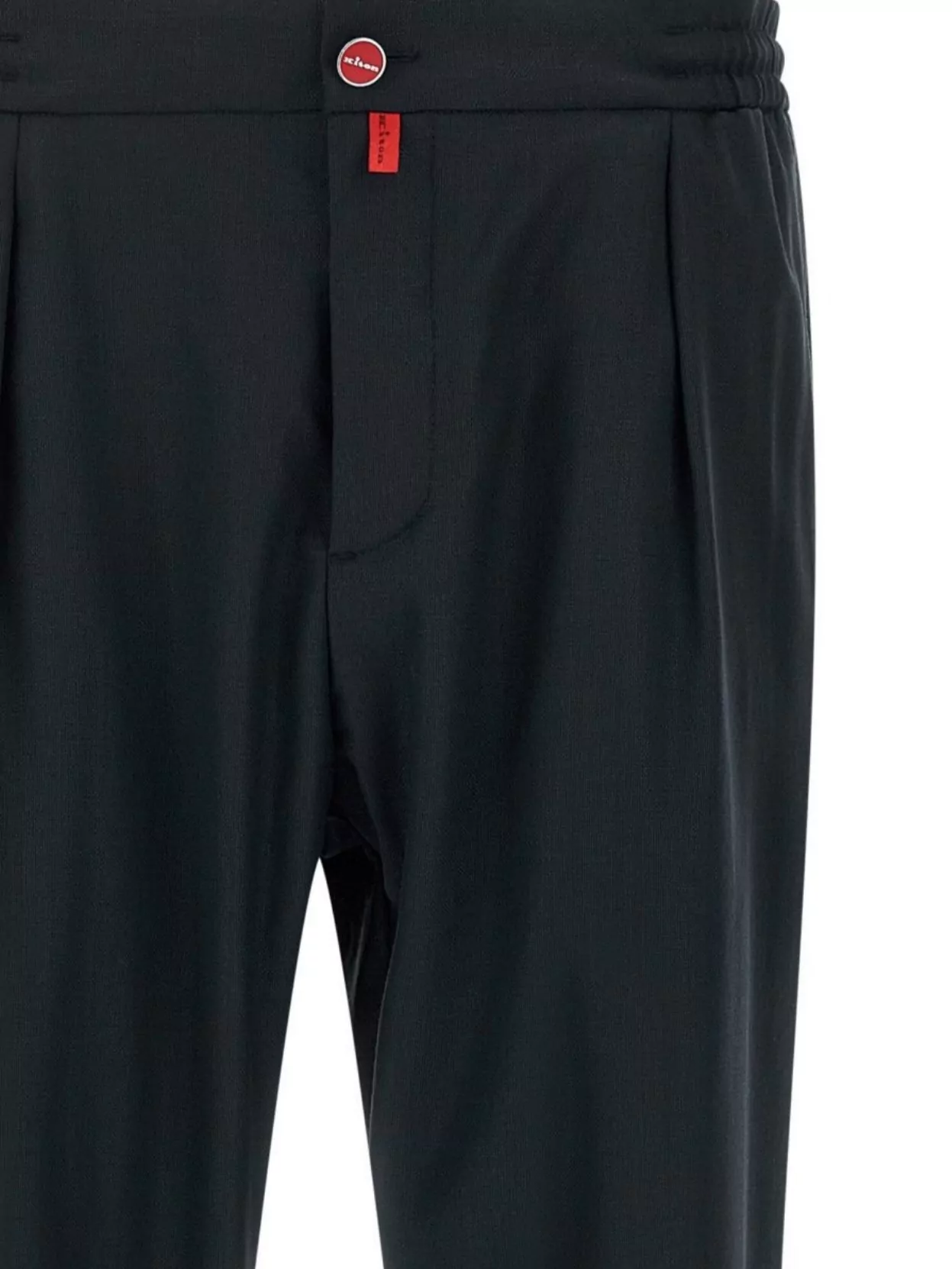 Kiton Easy Fit Pull-On Trousers Featuring Pockets