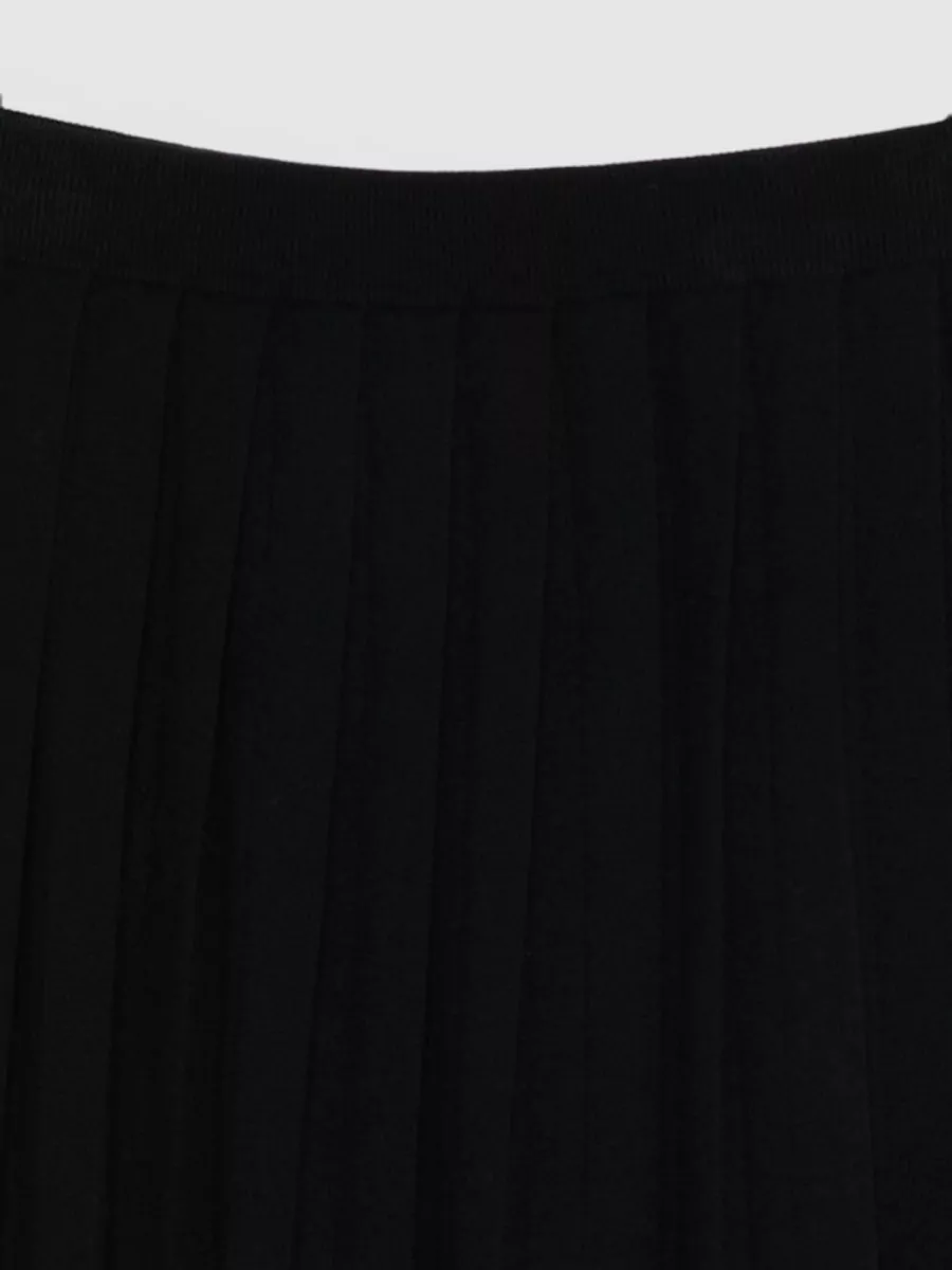 Lisa Yang Cashmere High-Rise Pleated Midi Skirt