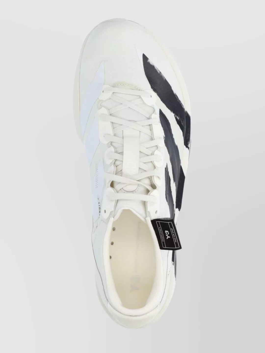 Y-3 Lightweight Low Top Rubber Sole Sneakers