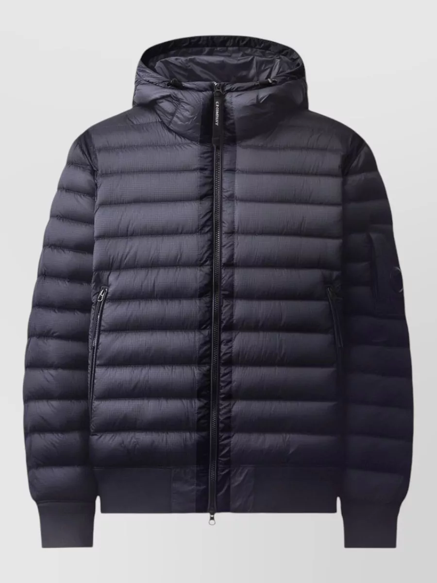 C.P. Company down hooded puffer jacket