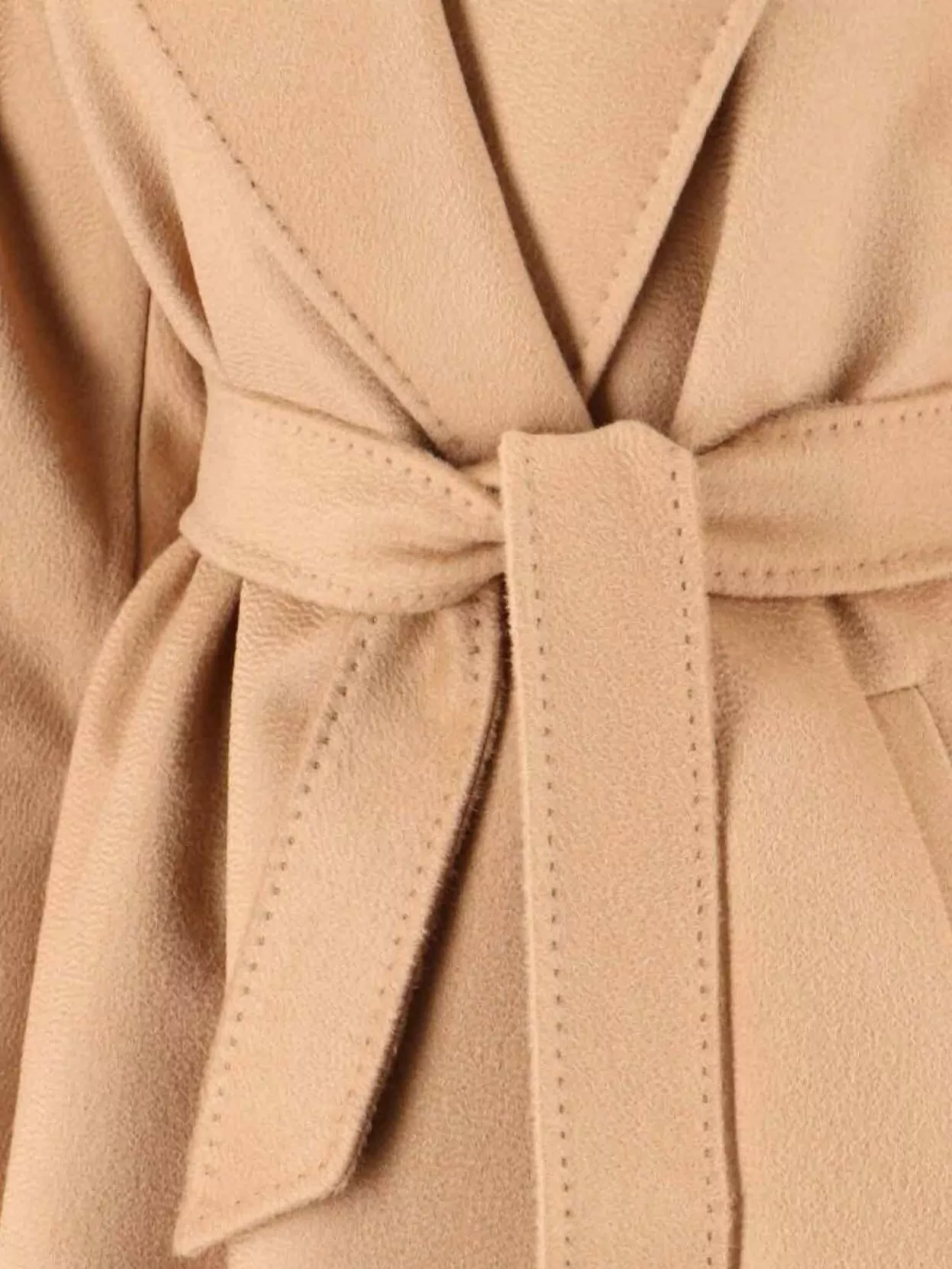 Max Mara Waist Belted Long Length Jacket