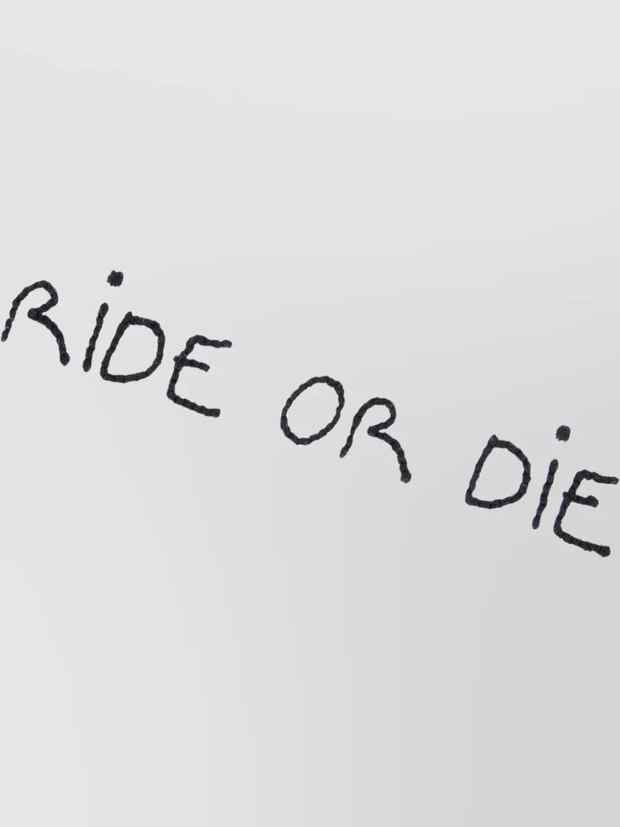 Maison Labiche Graphic Print Crew Neck Short Sleeve T-Shirt