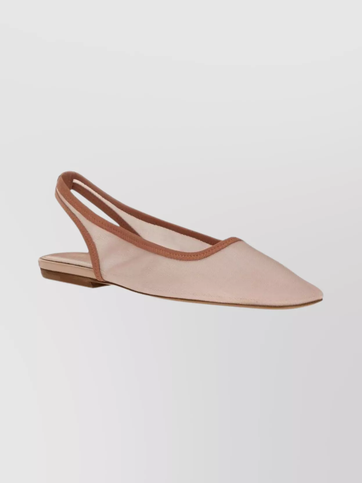 Dries Van Noten Pointed Toe Slingback Flat Ballerina Shoes