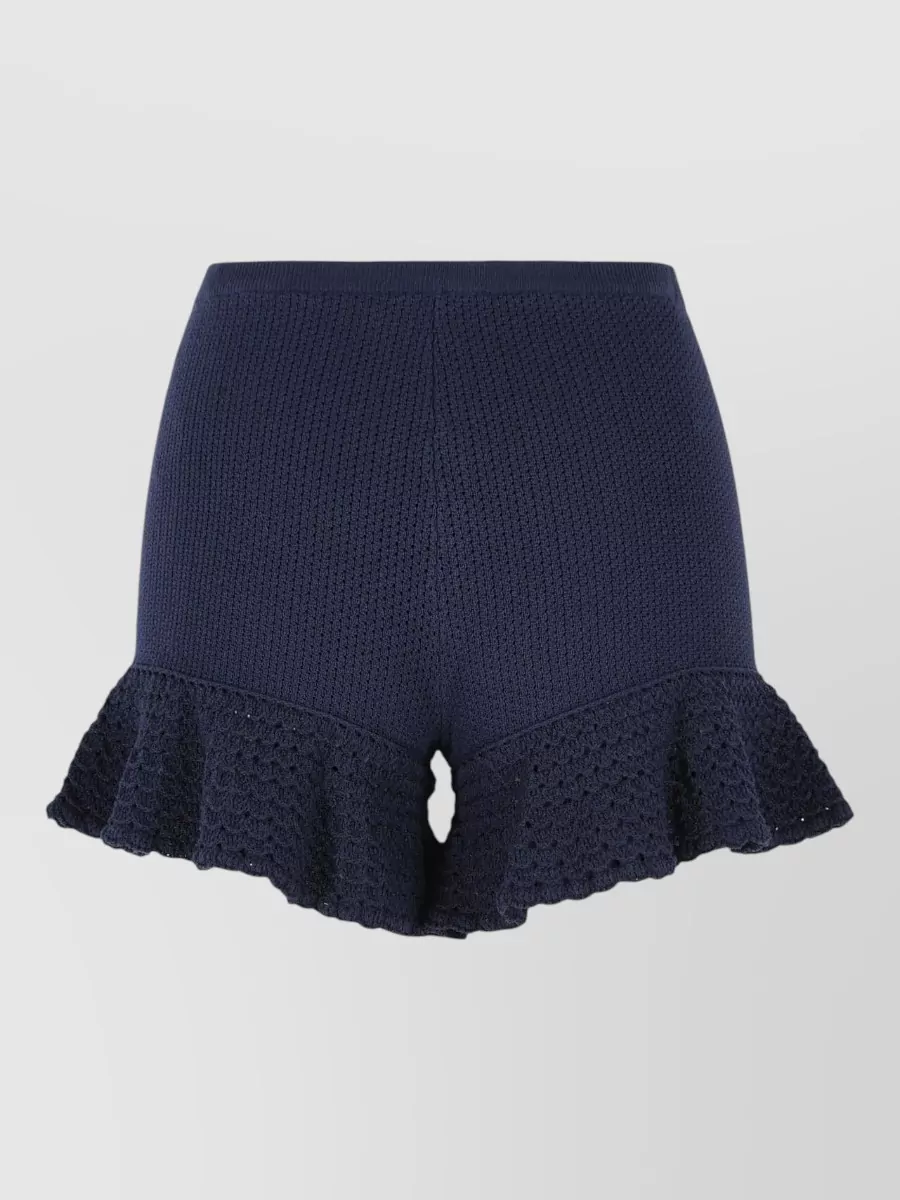 Self-Portrait mini shorts