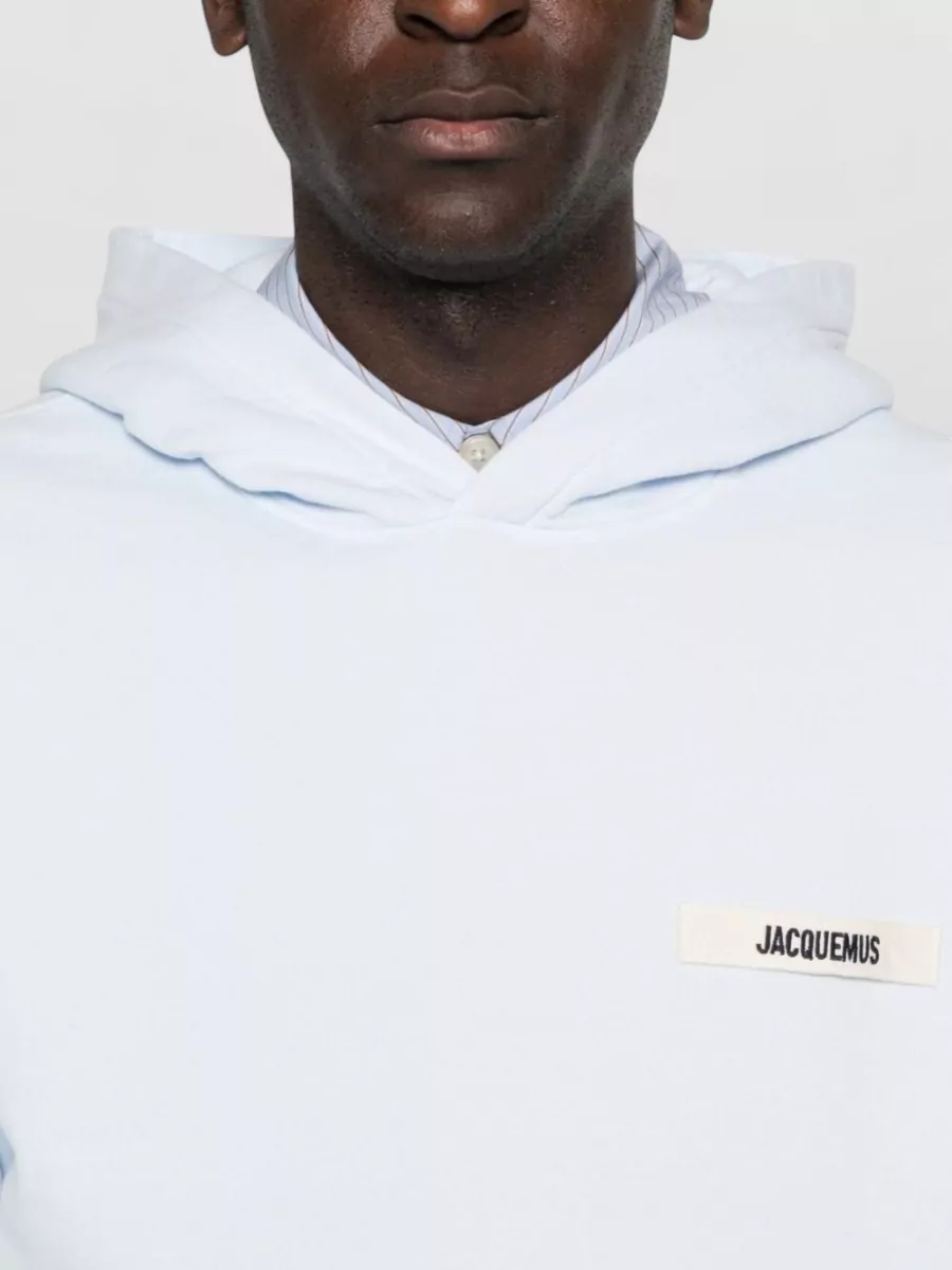 Jacquemus Cotton Logo Patch Hoodie