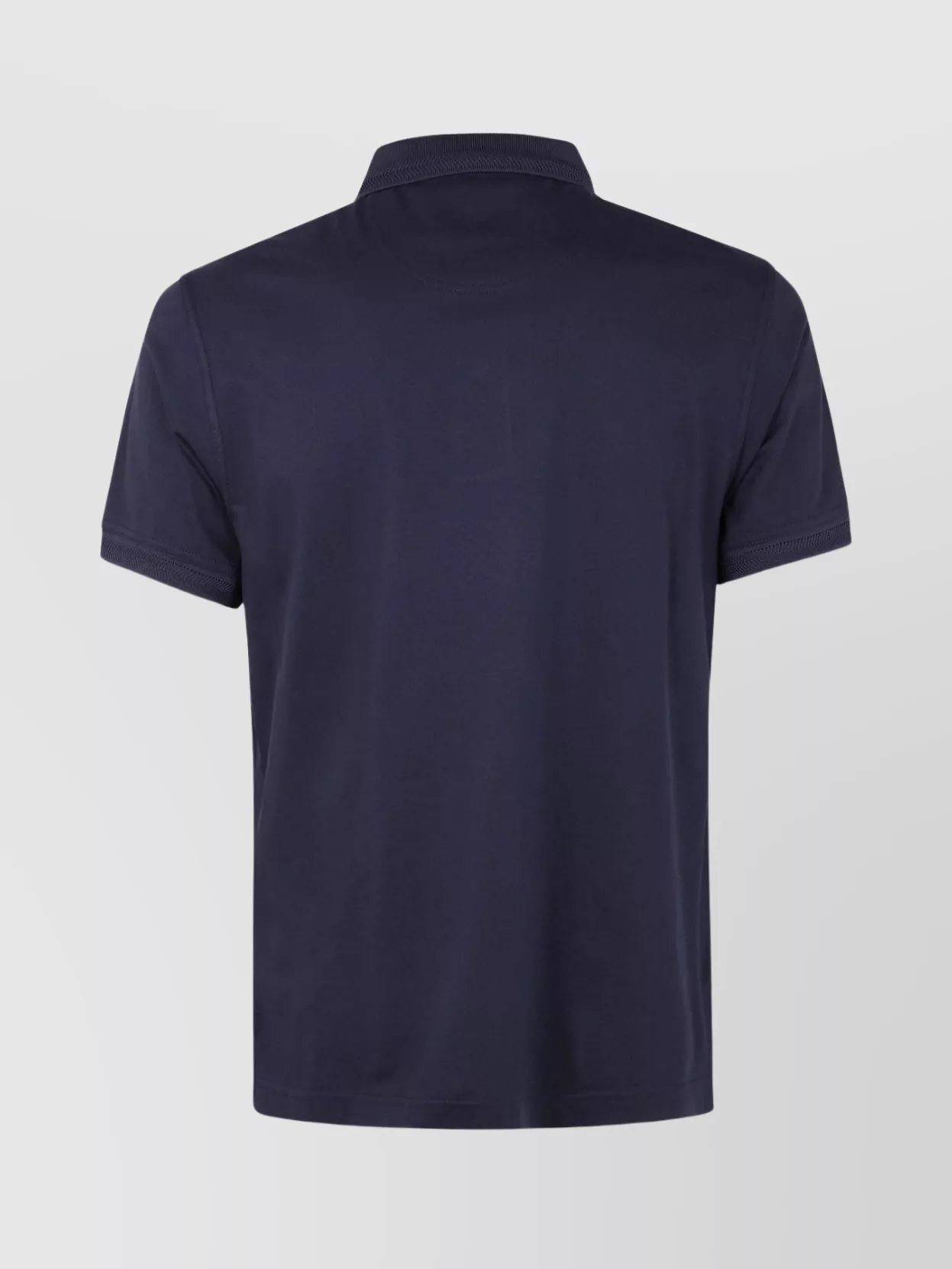 Barbour Checkered Collar Polo Shirt With Short Sleeves