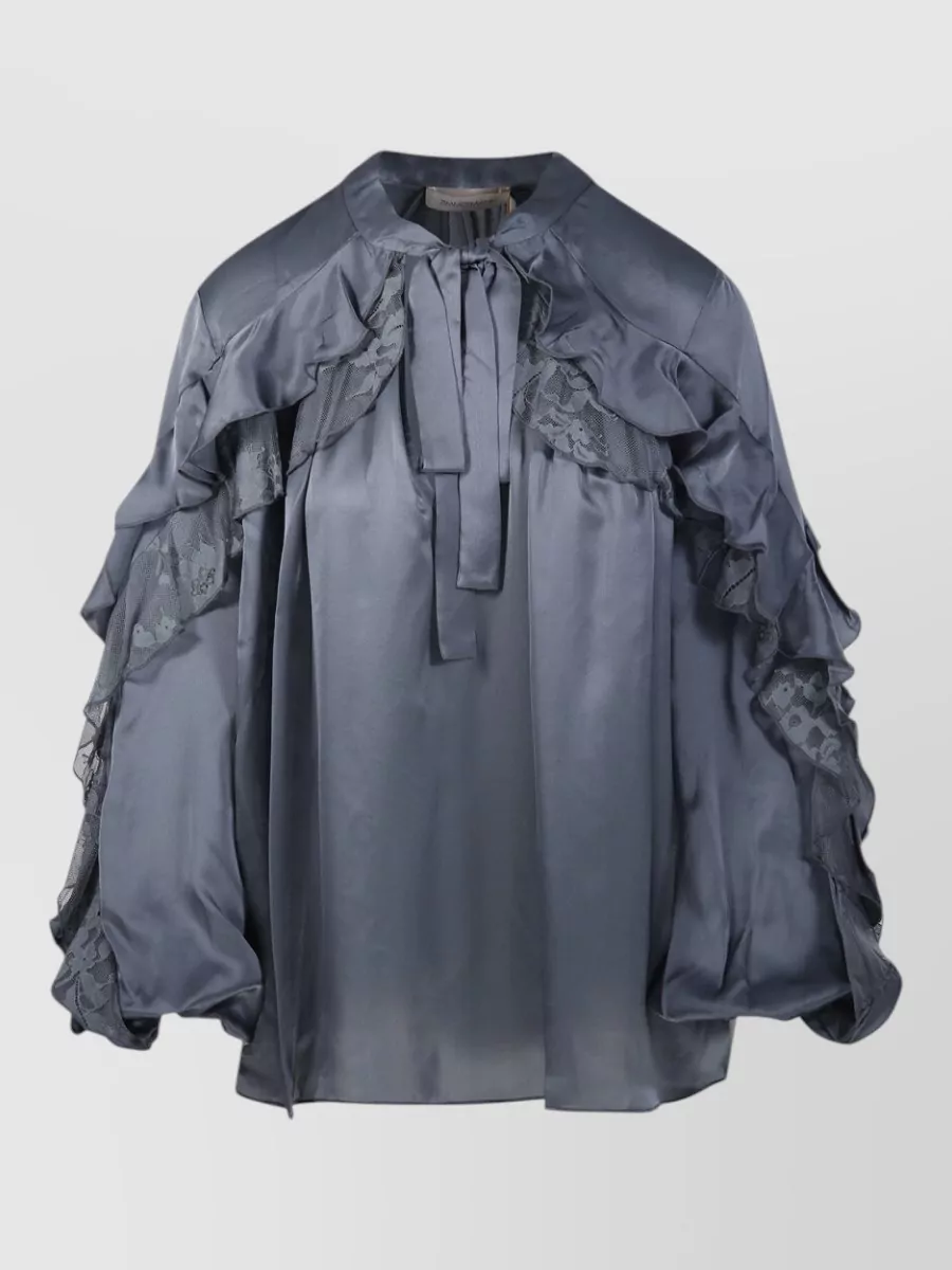 Zimmermann Silk Flutter Blouse