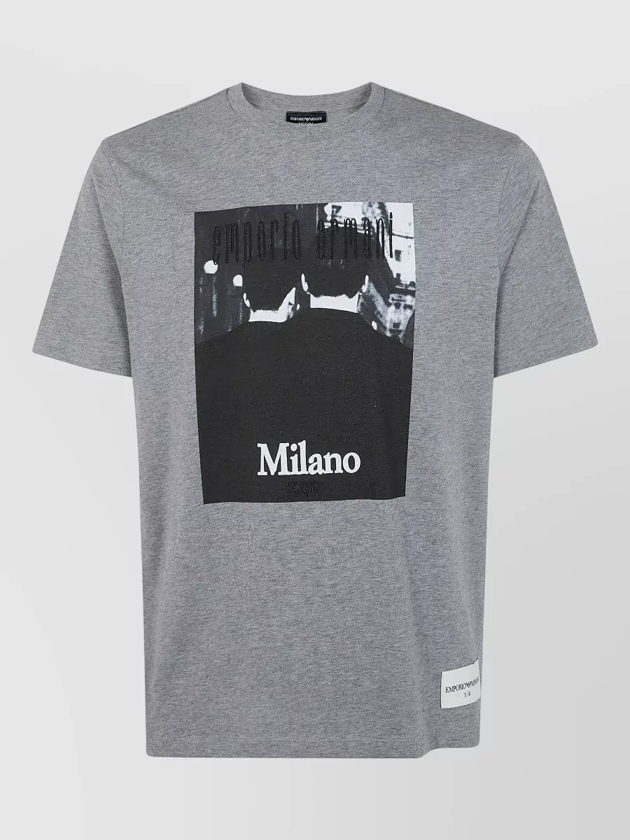 Emporio Armani cotton jersey t-shirt