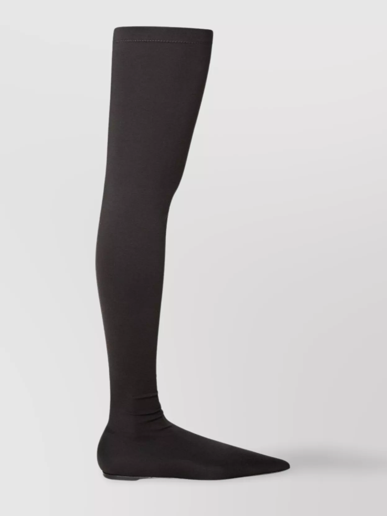 Shop Dolce & Gabbana Stretch Boots Over-the-knee Plain Design