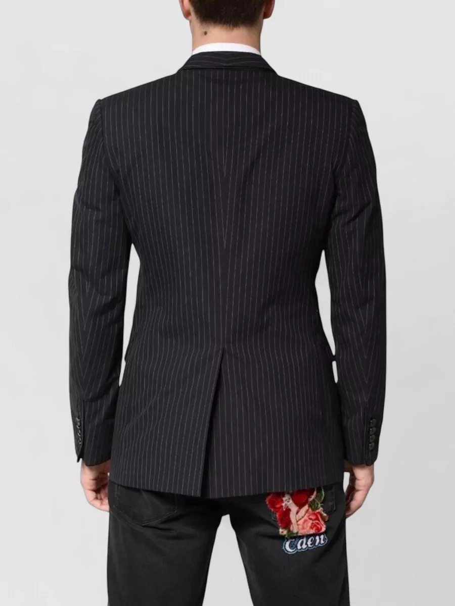 Dolce&Gabbana Striped Single Breasted Blazer
