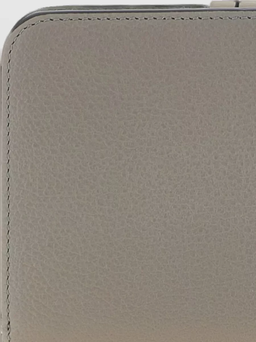 Chloé Leather Alphabet Bi-Fold Wallet